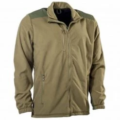Belgische Fleecejacke Windstopper Oliv