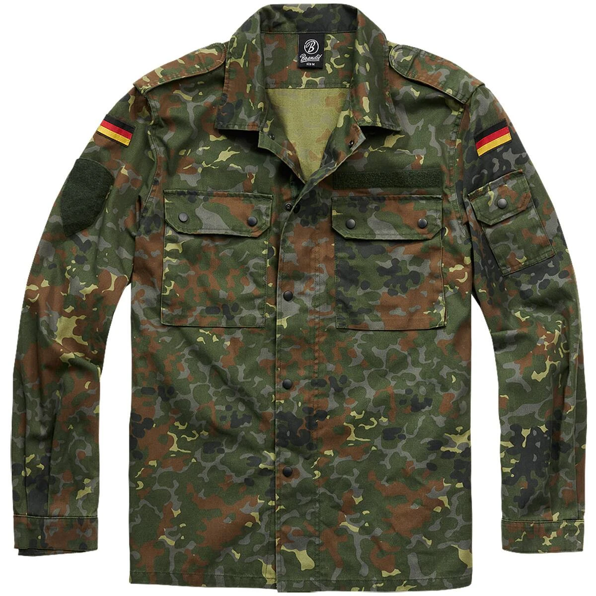 Brandit Bundeswehr Feldbluse Flecktarn 4 Brandit Bundeswehr Feldbluse Flecktarn – Bild 2