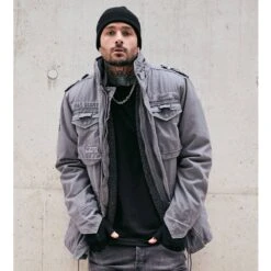 BRANDIT M65 Giant Jacke Anthrazit -Angebote Outdoor Kleid Store brandit m65 giant jacke anthrazit3