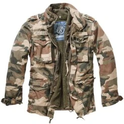 BRANDIT M65 Giant Jacke Light Woodland