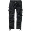 Brandit Pure Slim Fit Trousers Schwarz