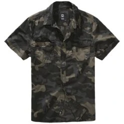 Brandit Roadstar Hemd Darkcamo