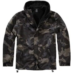 Brandit Windbreaker Frontzip Darkcamo