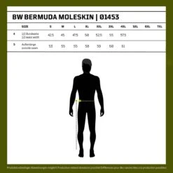 Mil-Tec BW Bermuda Moleskin Washed Schwarz -Angebote Outdoor Kleid Store bw bermuda moleskin washed schwarz3