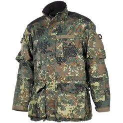 BW Einsatzkampfjacke Lang Flecktarn