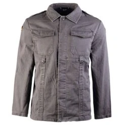 Mil-Tec BW Moleskinjacke Alte Art Schwarz