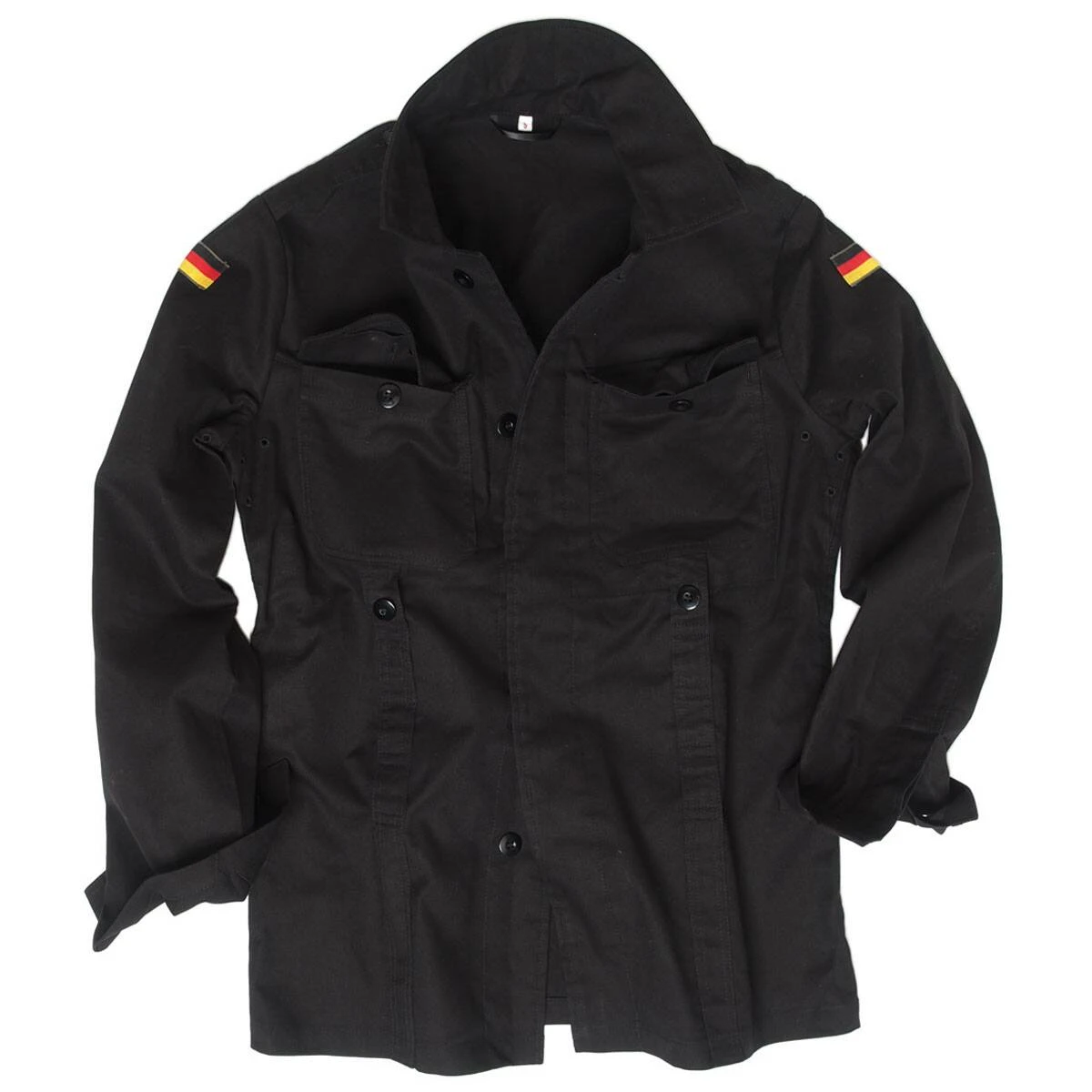 Mil-Tec BW Moleskinjacke Alte Art Schwarz 4 Mil-Tec BW Moleskinjacke Alte Art Schwarz – Bild 2