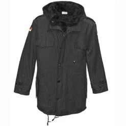 BW Parka Mit Futter Schwarz