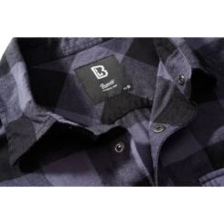 Brandit Checkshirt ärmellos Schwarz-grau -Angebote Outdoor Kleid Store checkshirt aermellos schwarz grau3