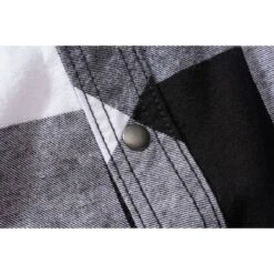 Brandit Checkshirt ärmellos Weiß-schwarz -Angebote Outdoor Kleid Store checkshirt aermellos weiss schwarz5