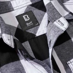 Brandit Checkshirt Kurzarm Weiß-schwarz 8 Brandit Checkshirt Kurzarm Weiß-schwarz -Angebote Outdoor Kleid Store checkshirt kurzarm weiss schwarz3
