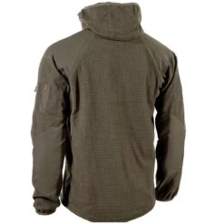 Fleecejacke Delta Mit Kapuze Oliv -Angebote Outdoor Kleid Store fleecejacke delta mit kapuze oliv3