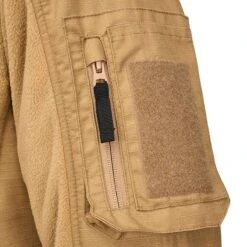 Brandit Fleecejacke Ripstop Beige -Angebote Outdoor Kleid Store fleecejacke ripstop beige3