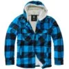 Brandit Hooded Lumberjacket Schwarz-blau -Angebote Outdoor Kleid Store hooded lumberjacket schwarz blau