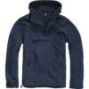 Brandit Hooded Windbreaker Navy-blau -Angebote Outdoor Kleid Store hooded windbreaker navy blau