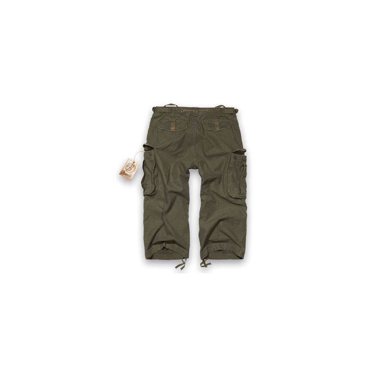 Brandit Industry 3/4 Pants Oliv 4 Brandit Industry 3/4 Pants Oliv – Bild 2