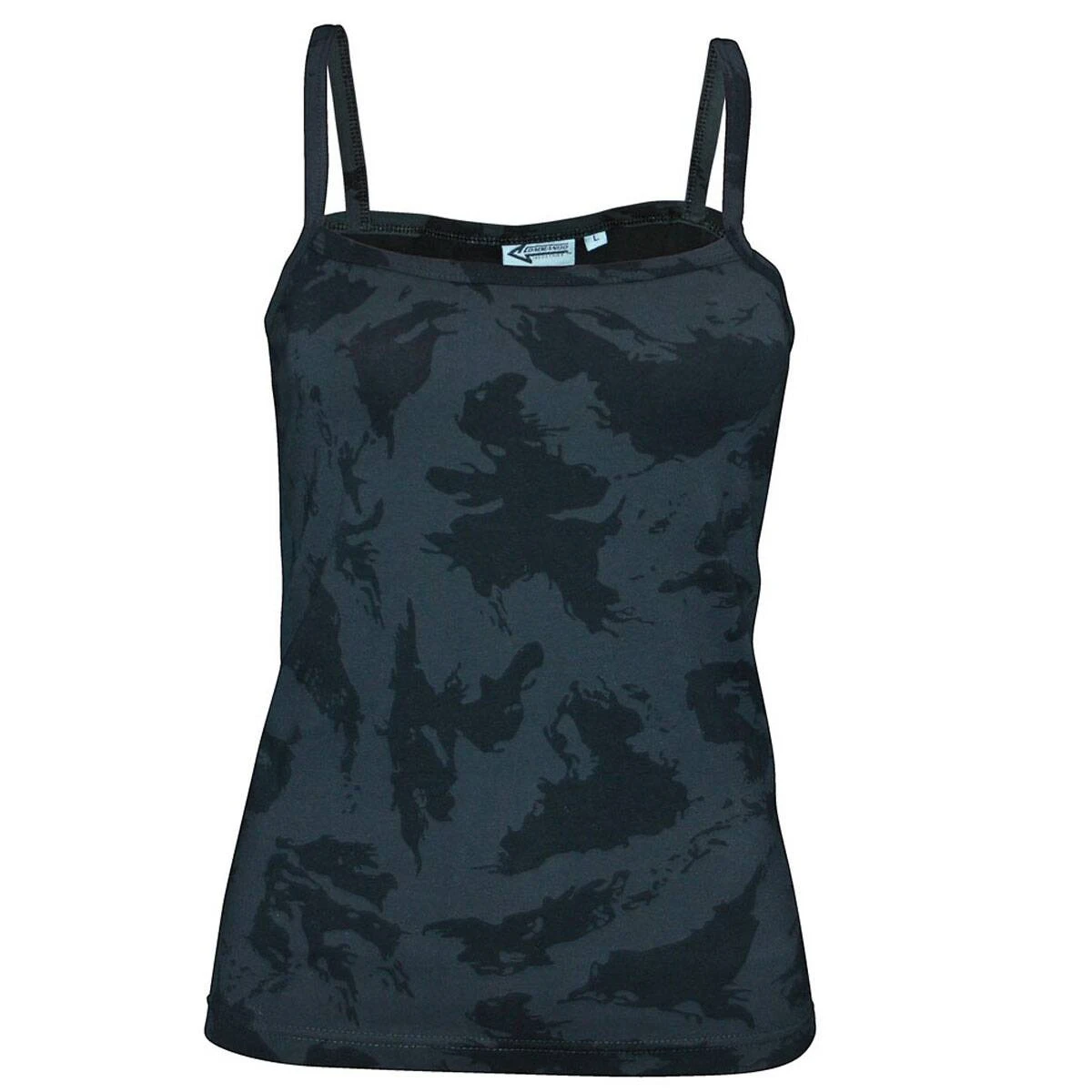 Ladies Spaghetti Top Night-camo 3 Ladies Spaghetti Top Night-camo