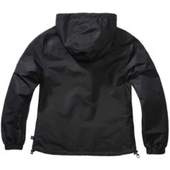 Brandit Ladies Summer Windbreaker Frontzip Schwarz -Angebote Outdoor Kleid Store ladies summer windbreaker frontzip schwarz2