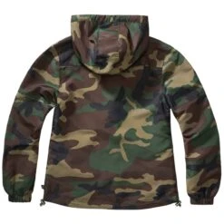 Brandit Ladies Summer Windbreaker Frontzip Woodland -Angebote Outdoor Kleid Store ladies summer windbreaker frontzip woodland2