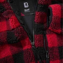 Brandit Ladies Teddyfleece Jacke Rot-schwarz -Angebote Outdoor Kleid Store ladies teddyfleece jacke rot schwarz3