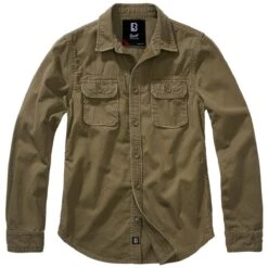 Brandit Ladies Vintage Shirt Langarm Oliv