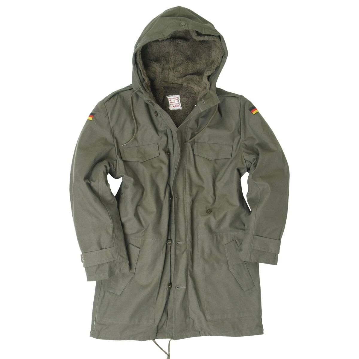 Mil-Tec BW Parka Mit Futter Oliv 3 Mil-Tec BW Parka Mit Futter Oliv