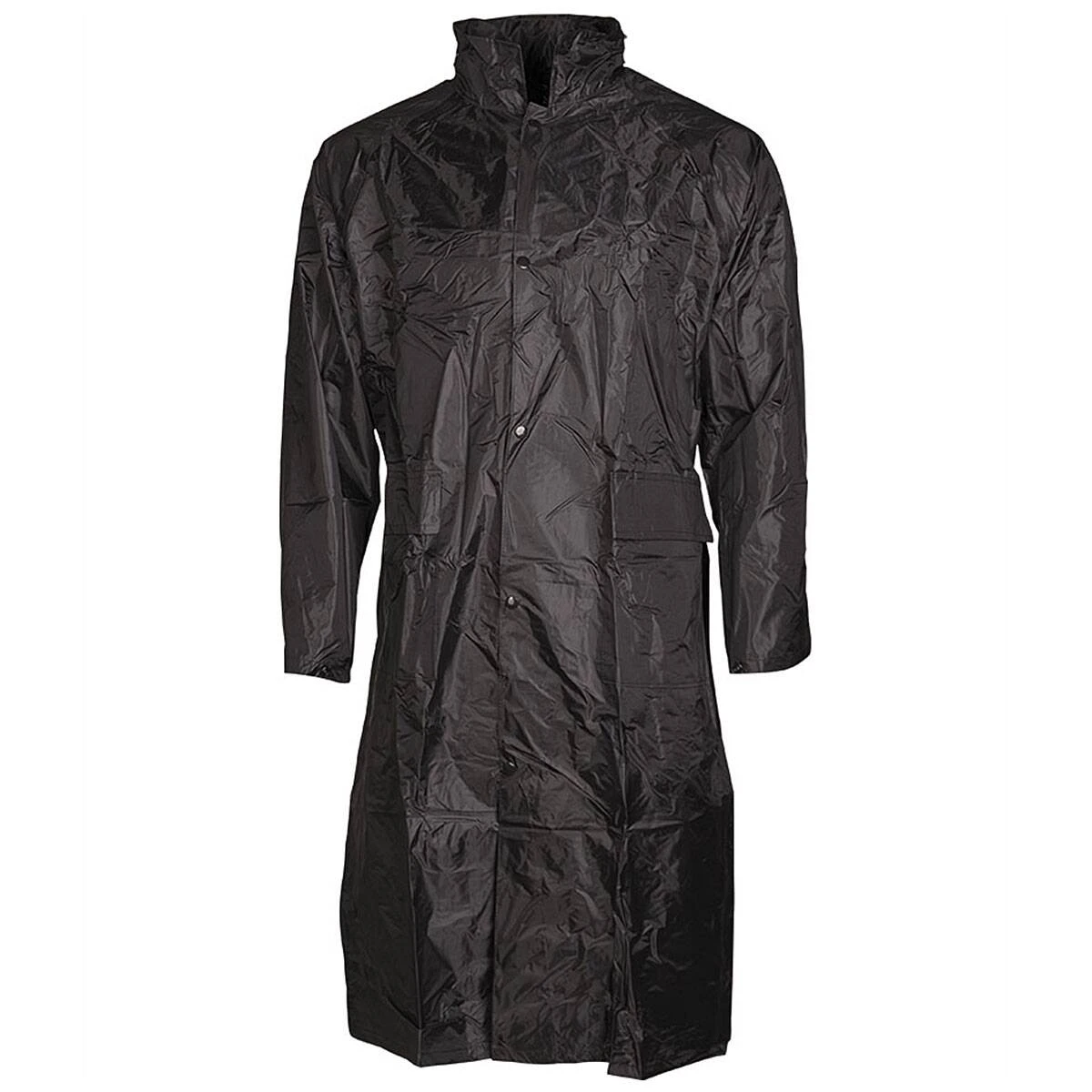 Mil-Tec Regenmantel Schwarz 3 Mil-Tec Regenmantel Schwarz