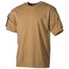 T-Shirt Mit Ärmeltaschen Coyote -Angebote Outdoor Kleid Store t shirt mit aermeltaschen coyote
