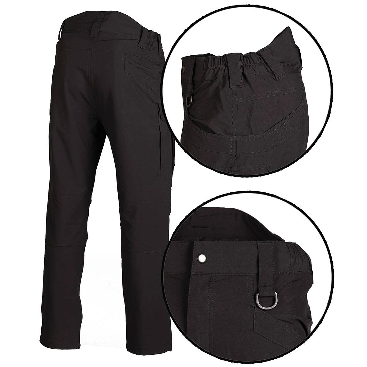 Mil-Tec Tactical Hose Assault Schwarz 4 Mil-Tec Tactical Hose Assault Schwarz – Bild 2