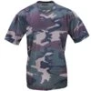 Tactical T-Shirt Quickdry Woodland