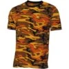 Tarn T-Shirt Orange-camo -Angebote Outdoor Kleid Store tarn t shirt orange camo