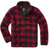 Brandit Teddyfleece Jacke Rot-schwarz -Angebote Outdoor Kleid Store teddyfleece jacke rot schwarz