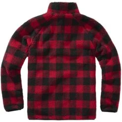 Brandit Teddyfleece Jacke Rot-schwarz 7 Brandit Teddyfleece Jacke Rot-schwarz -Angebote Outdoor Kleid Store teddyfleece jacke rot schwarz2