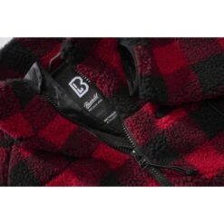 Brandit Teddyfleece Jacke Rot-schwarz 8 Brandit Teddyfleece Jacke Rot-schwarz -Angebote Outdoor Kleid Store teddyfleece jacke rot schwarz3