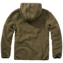 Brandit Teddyfleece Pullover Mit Kapuze Oliv -Angebote Outdoor Kleid Store teddyfleece pullover mit kapuze oliv2
