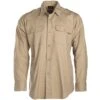 Mil-Tec Tropenhemd Langarm Khaki 1 Mil-Tec Tropenhemd Langarm Khaki -Angebote Outdoor Kleid Store tropenhemd langarm khaki