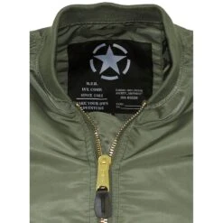 US Airforce Jacke MA1 Oliv -Angebote Outdoor Kleid Store us airforce jacke ma1 oliv3