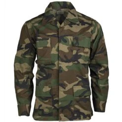 US BDU Feldjacke Ripstop Woodland