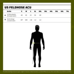 Mil-Tec US Feldhose ACU Ripstop, Oliv -Angebote Outdoor Kleid Store us feldhose acu ripstop oliv3