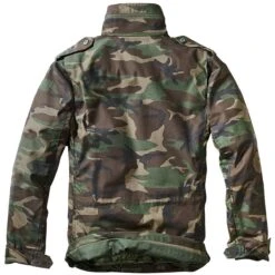 Brandit US Feldjacke M65 Mit Steppfutter Woodland -Angebote Outdoor Kleid Store us feldjacke m65 mit steppfutter woodland2