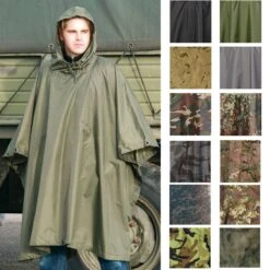 US Poncho Ripstop Versch. Farben