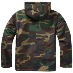 Brandit Windbreaker Sherpa Woodland -Angebote Outdoor Kleid Store windbreaker sherpa woodland2
